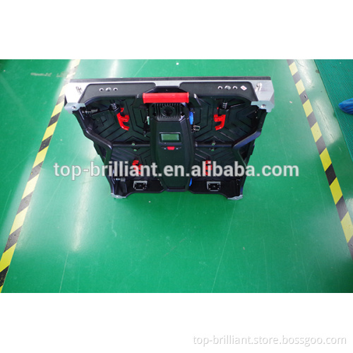 2016 new design slim light weight front fast service cabinet 500x500mm p3.9 led video wall
